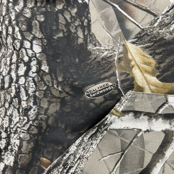 Bob Allen Reversible Camouflage Vest Mens 2XL Realtree Hardwoods Hunting - Picture 10 of 11